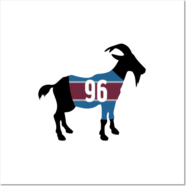 Mikko Rantanen GOAT Wall Art by cwijeta